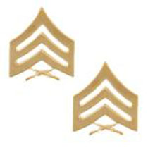 GOLD SATIN/MAT FINISH CHEVRONS